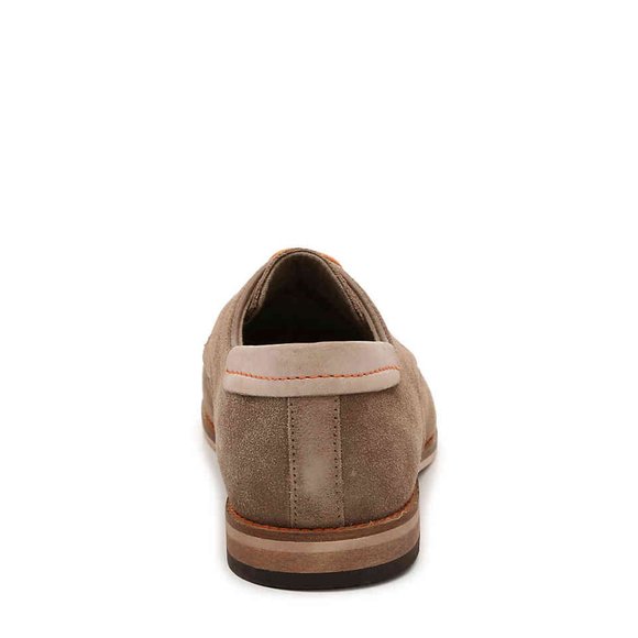 MODERN FICTION – Perforated Suede Plain Toe Derby